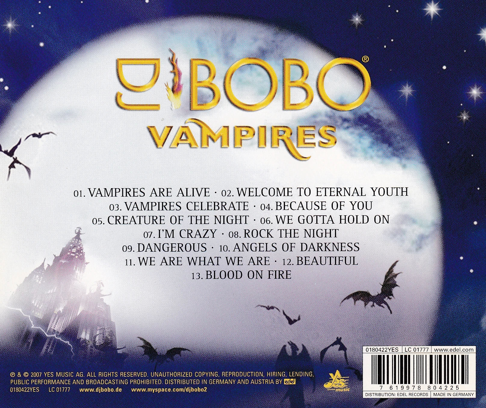 Vampires – Rückseite