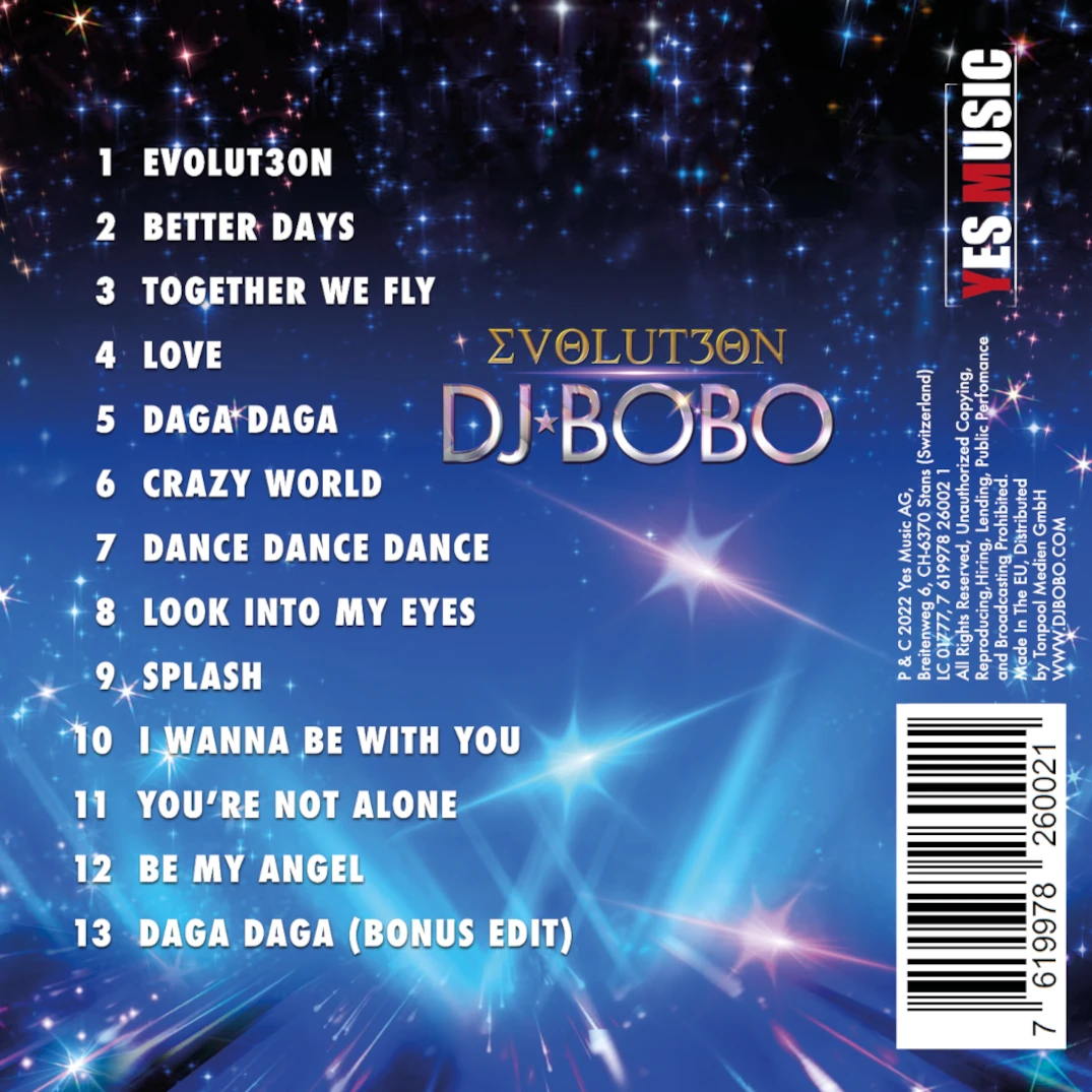 Evolut30n – Rückseite