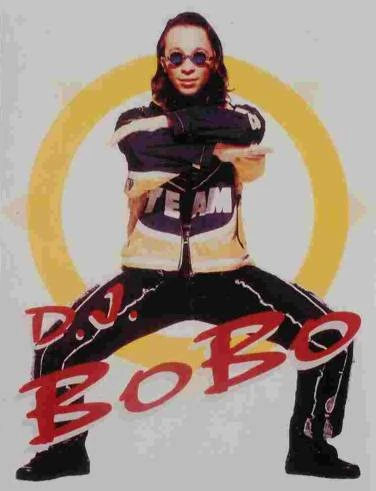 Autogrammkarte DJ BoBo – Mega Dance Tour 1994, Motiv 2