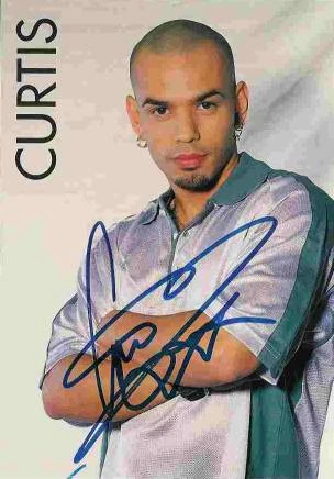 Autogrammkarte Curtis – Magic Tour 1998