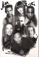 Autogrammkarte DJ BoBo & Crew – Mystasia Tour 1999