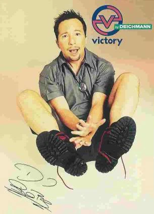 Autogrammkarte DJ BoBo – Planet Colors Tour 2001, Motiv 1