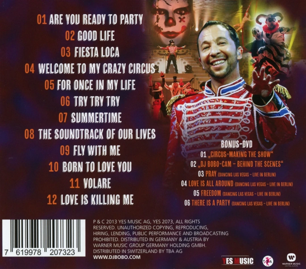 Circus – Rückseite